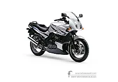 Pegatinas para Kawasaki GPZ500S 2002 - Plata • Kawasaki Pegatinas OEM