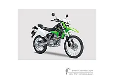 Autocollants pour Kawasaki KLX250 2015 - Vert • Kawasaki Autocollants OEM