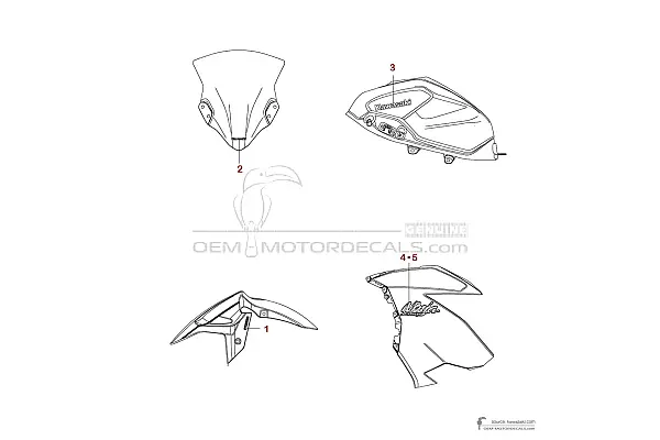 Kawasaki NINJA 400 2021 - Zwart