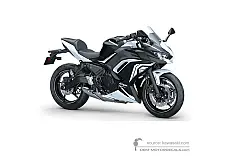 Aufkleber für Kawasaki NINJA 650 2020 - Schwarz Weiß • Kawasaki OEM-Aufkleber