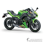 Kawasaki NINJA 650 2023 - Verde Negro