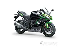 Pegatinas para Kawasaki NINJA 1000SX 2021 - Negro Verde • Kawasaki Pegatinas OEM