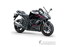 Pegatinas para Kawasaki NINJA 1000SX 2022 - Negro Rojo • Kawasaki Pegatinas OEM