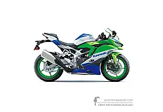 Pegatinas para Kawasaki NINJA ZX4RR Anniversary 2024 - Verde • Kawasaki Pegatinas OEM