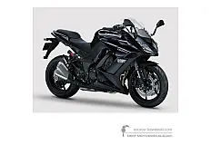 Aufkleber für Kawasaki Z1000SX 2014 - Schwarz • Kawasaki OEM-Aufkleber