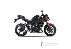 Autocollants pour Kawasaki Z400 2019 - Rouge • Kawasaki Autocollants OEM