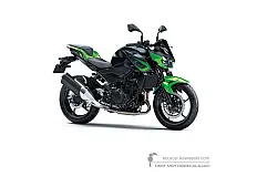 Decals for Kawasaki Z400 2021 - Green Black • Kawasaki OEM Decals