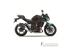 Decals for Kawasaki Z400 2021 - Green • Kawasaki OEM Decals