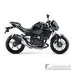 Kawasaki Z500 2024 - Negro