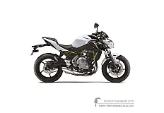 Adesivi per Kawasaki Z650 2017 - Bianco • Kawasaki Adesivi OEM