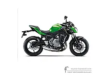 Stickers voor Kawasaki Z650 2018 - Groen • Kawasaki OEM Stickers