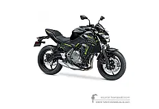 Naklejki do Kawasaki Z650 2019 - Czarny • Kawasaki Naklejki OEM
