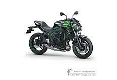 Naklejki do Kawasaki Z650 2022 - Zielony • Kawasaki Naklejki OEM