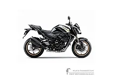 Autocollants pour Kawasaki Z750R 2012 - Noir • Kawasaki Autocollants OEM