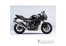 Aufkleber für Kawasaki Z750S 2006 - Schwarz • Kawasaki OEM-Aufkleber