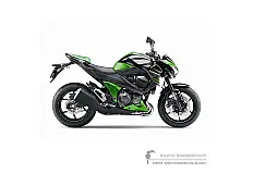 Decals for Kawasaki Z800 2013 - Green • Kawasaki OEM Decals
