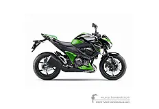 Decals for Kawasaki Z800 2014 - Green • Kawasaki OEM Decals