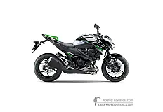 Decals for Kawasaki Z800 2016 - Black White • Kawasaki OEM Decals
