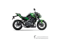 Naklejki do Kawasaki Z900 2017 - Zielony • Kawasaki Naklejki OEM