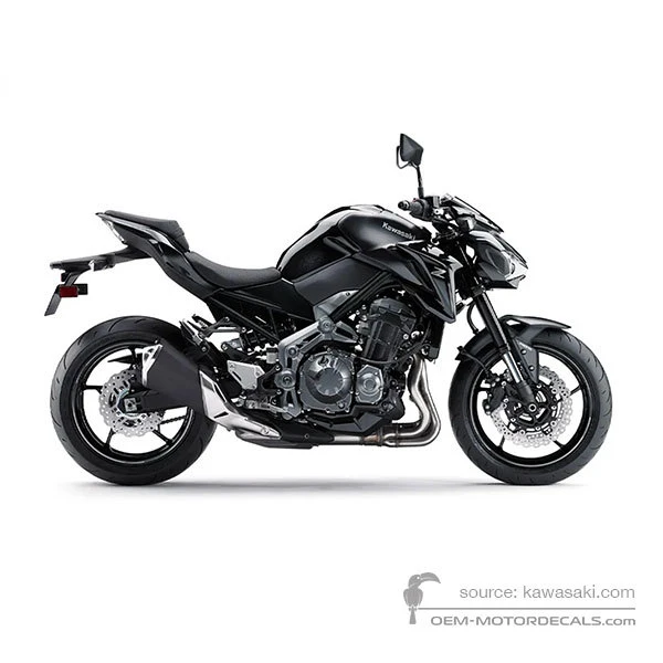 Decals for Kawasaki Z900 2017 - Black • Kawasaki OEM Decals