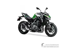 Adesivi per Kawasaki Z900 2019 - Verde • Kawasaki Adesivi OEM