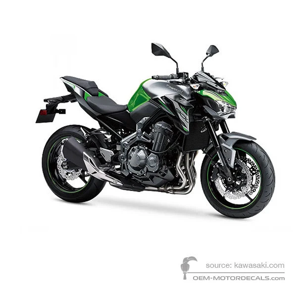 Pegatinas para Kawasaki Z900 2019 - Verde • Kawasaki Pegatinas OEM