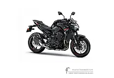 Aufkleber für Kawasaki Z900 2020 - Schwarz • Kawasaki OEM-Aufkleber