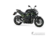 Autocollants pour Kawasaki Z900 2021 - Noir • Kawasaki Autocollants OEM