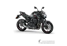 Stickers voor Kawasaki Z900 2023 - Zwart • Kawasaki OEM Stickers
