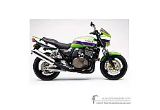 Naklejki do Kawasaki ZRX1200R 2001 - Zielony • Kawasaki Naklejki OEM
