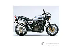 Pegatinas para Kawasaki ZRX1200R 2003 - Plata • Kawasaki Pegatinas OEM