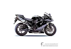 Stickers voor Kawasaki ZX10R 2006 - Zwart • Kawasaki OEM Stickers
