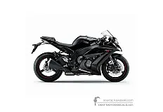 Stickers voor Kawasaki ZX10R 2011 - Zwart • Kawasaki OEM Stickers