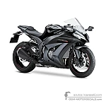 Kawasaki ZX10R 2013 - Noir