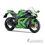 Kawasaki ZX10R 2013 - Vert