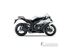 Autocollants pour Kawasaki ZX10R 2014 - Blanc • Kawasaki Autocollants OEM