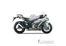 Pegatinas para Kawasaki ZX10R 2017 - Blanco • Kawasaki Pegatinas OEM