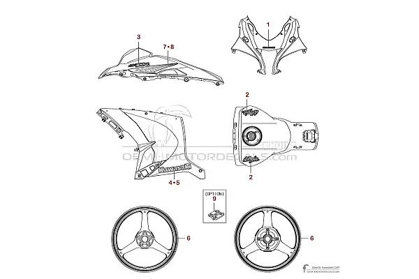 Kawasaki ZX10R 2017 - White