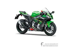 Naklejki do Kawasaki ZX10R 2019 - Zielony • Kawasaki Naklejki OEM