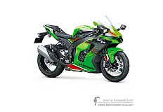 Autocollants pour Kawasaki ZX10R 2023 - Vert • Kawasaki Autocollants OEM