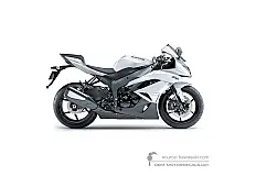 Naklejki do Kawasaki ZX6R 2010 - Biały • Kawasaki Naklejki OEM