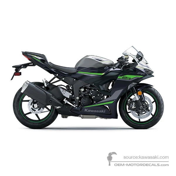 Rグレー23 RMZ 1/12 2023 カワサキ ニンジャ ZX-6R グレー
