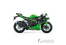 Decals for Kawasaki NINJA ZX6R 2024 - Green • Kawasaki OEM Decals