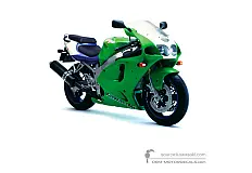 Pegatinas para Kawasaki ZX7R 1997 - Verde • Kawasaki Pegatinas OEM