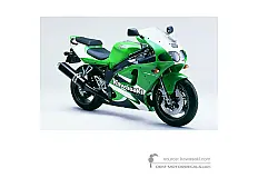 Decals for Kawasaki ZX7R 2000 - Green • Kawasaki OEM Decals