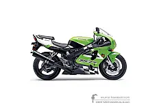 Decals for Kawasaki ZX7R 2002 - Green • Kawasaki OEM Decals