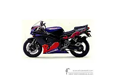 Aufkleber für Kawasaki ZXR750R 1993 - Ebony • Kawasaki OEM-Aufkleber