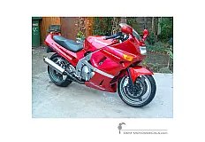 Adesivi per Kawasaki ZZR600 1990 - Rosso • Kawasaki Adesivi OEM