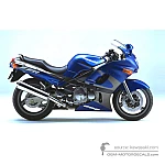 Kawasaki ZZR600 2002 - Niebieski