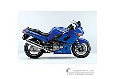 Adesivi per Kawasaki ZZR600 2003 - Blu • Kawasaki Adesivi OEM